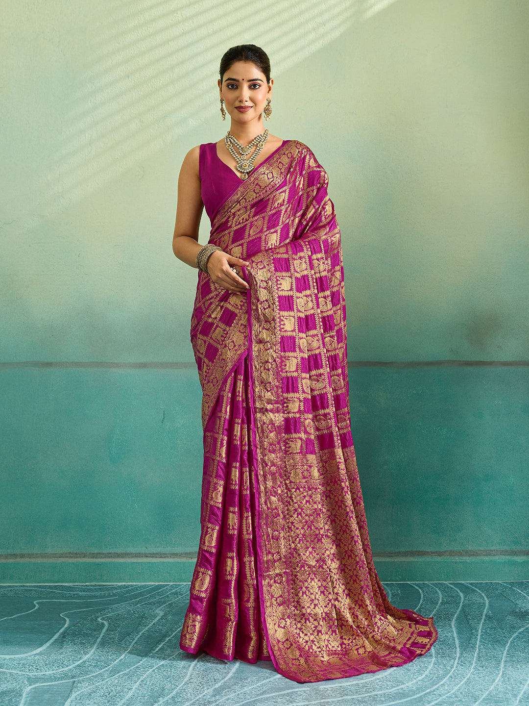 Tanmira Latest New Art silk Banarasi Style With Zari weaving Work Saree Tanmira
