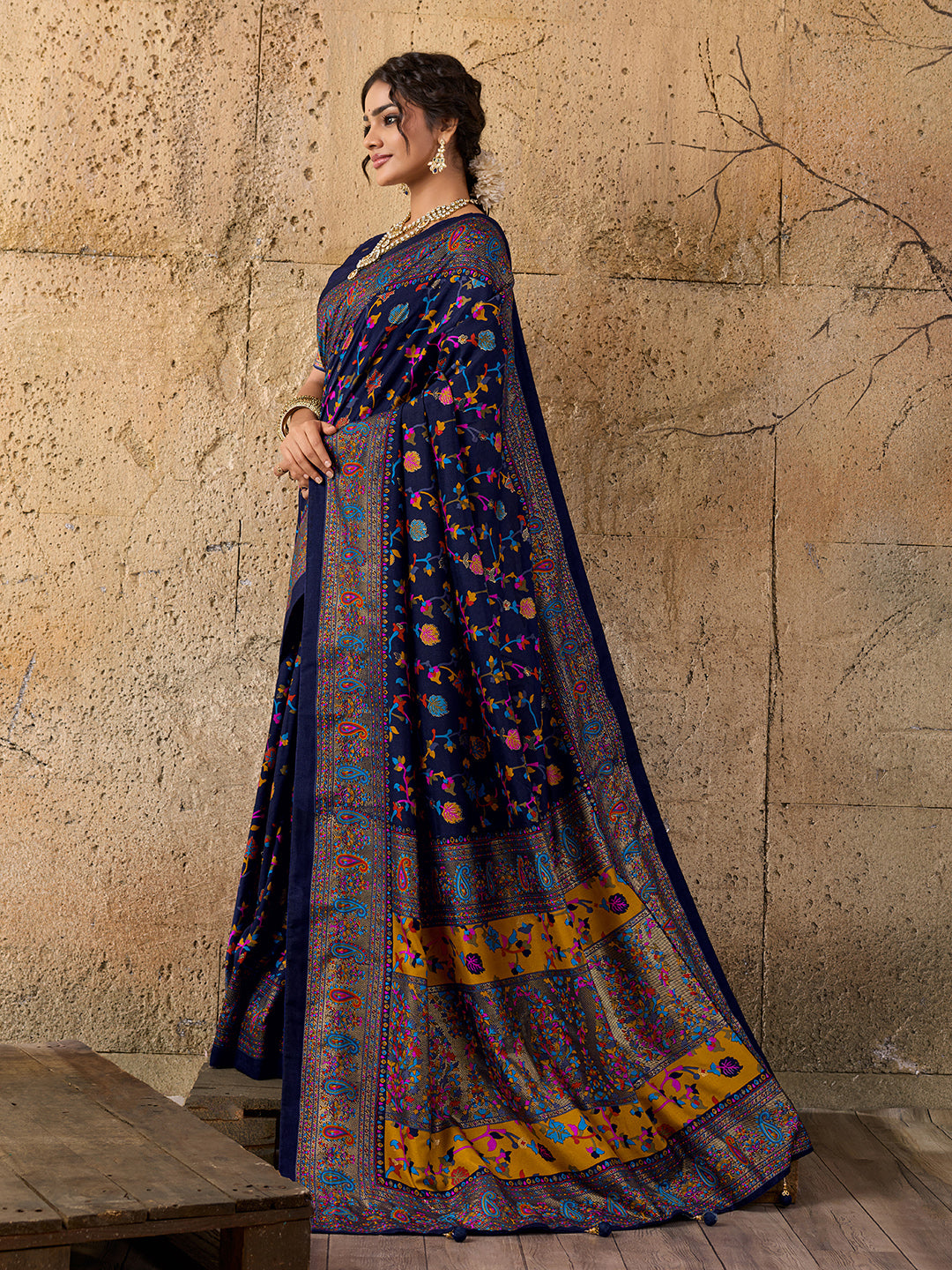 Tanmira Latest Handpicked Pashmina Silk Saree STR