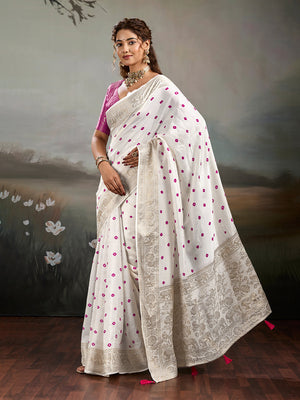 Buy Elegant Bandhani Saree With Festive Wear Tanmira