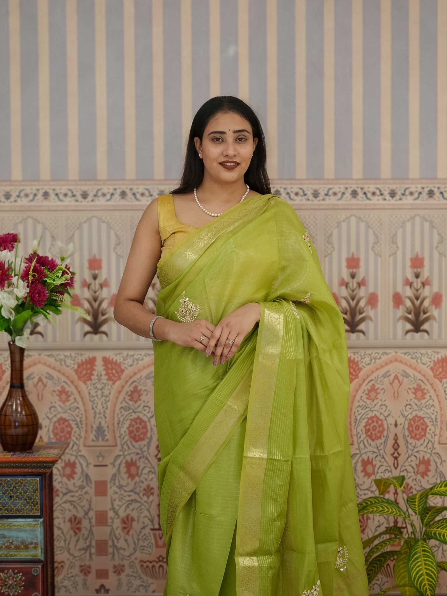 Buy Kota doriya Special Saree With Casual Wear Tanmira