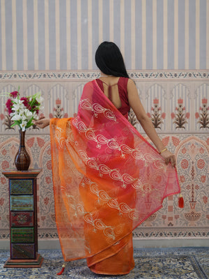 Buy Kota Doriya Bikaneri Saree with Gota Patti Work Tanmira