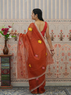 Buy Banarasi Style Kota Doriya Saree Tanmira