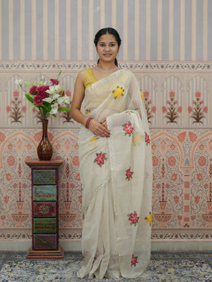 Buy Banarasi Style Kota Doriya Saree Tanmira