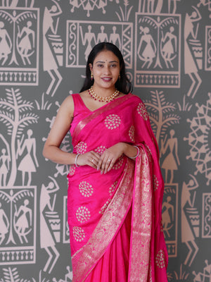 Buy New Banarasi Style With Handcrafted Embroidery Tanmira