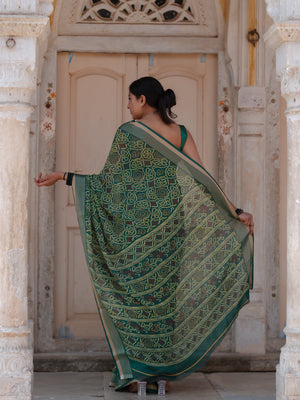 Buy Casual Style Chiffon Saree Tanmira Image 5
