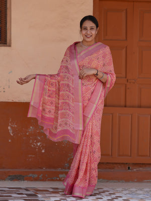 Buy Casual Style Chiffon Saree Tanmira Image 5