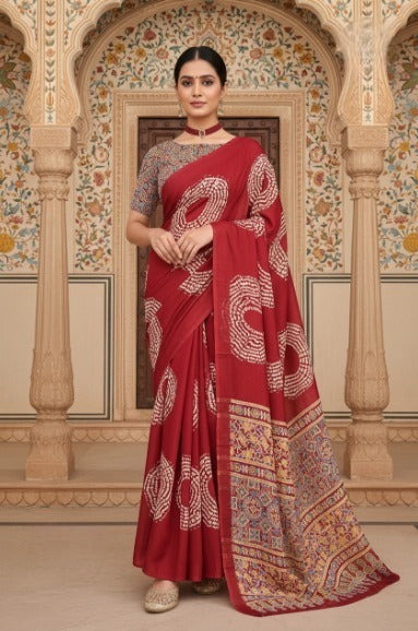 By Kalindi Saree With Casual Wear