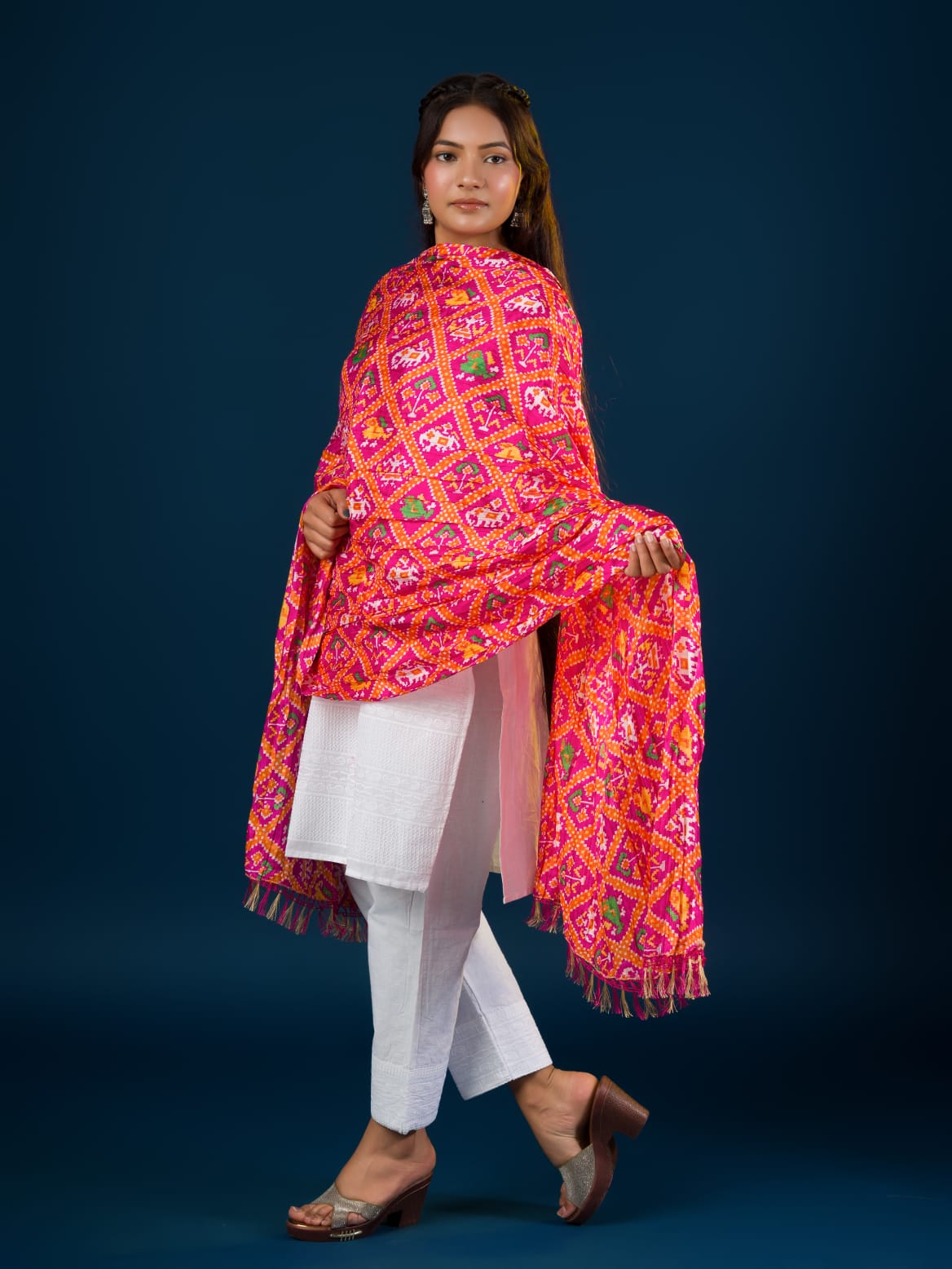 Tanmira New Chinon Bhandhej Dupatta RAY