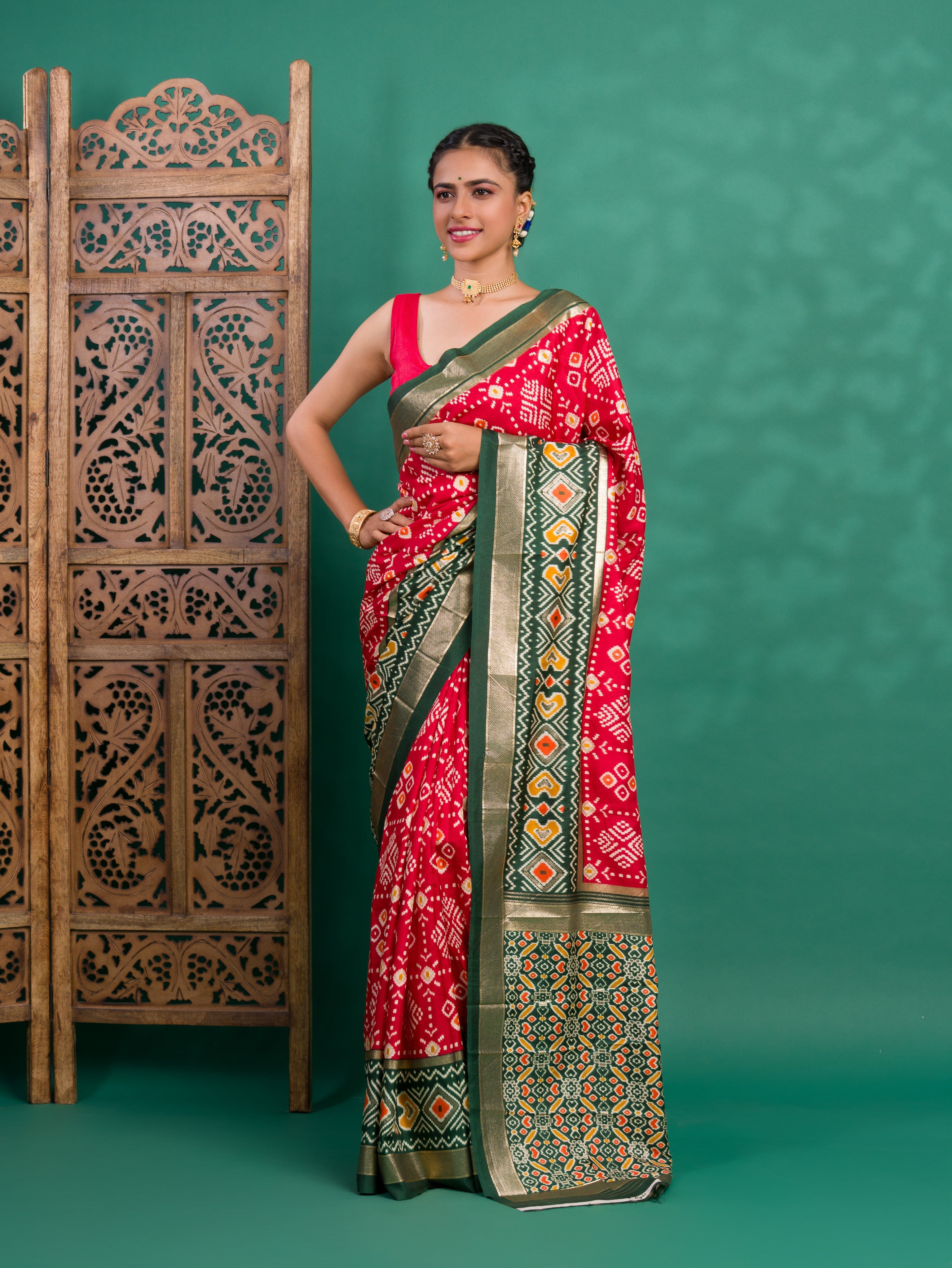 Tanmira New Pashmina Cotton Silk Printed Saree
