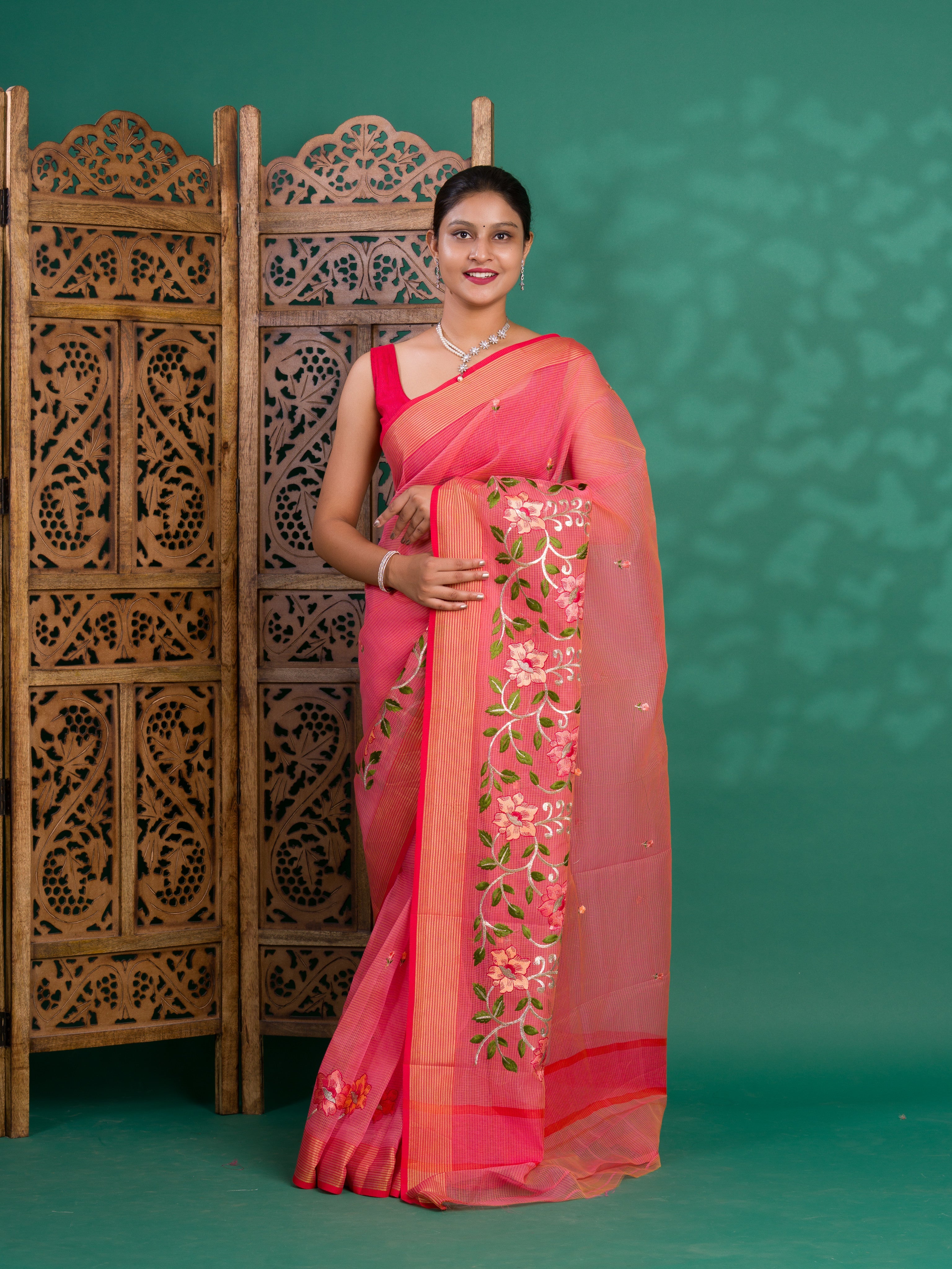 Tanmira New Kota Doriya Banarasi Style With kashish work Saree SWA