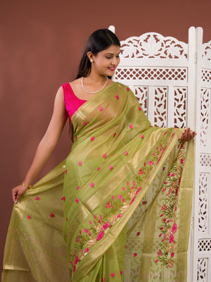 By Mahajani Saree With Festive Wear