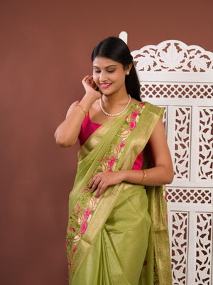 By Mahajani Saree With Festive Wear