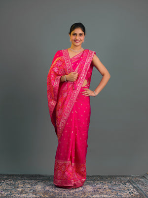 By Banarsi Saree With Festive Wear