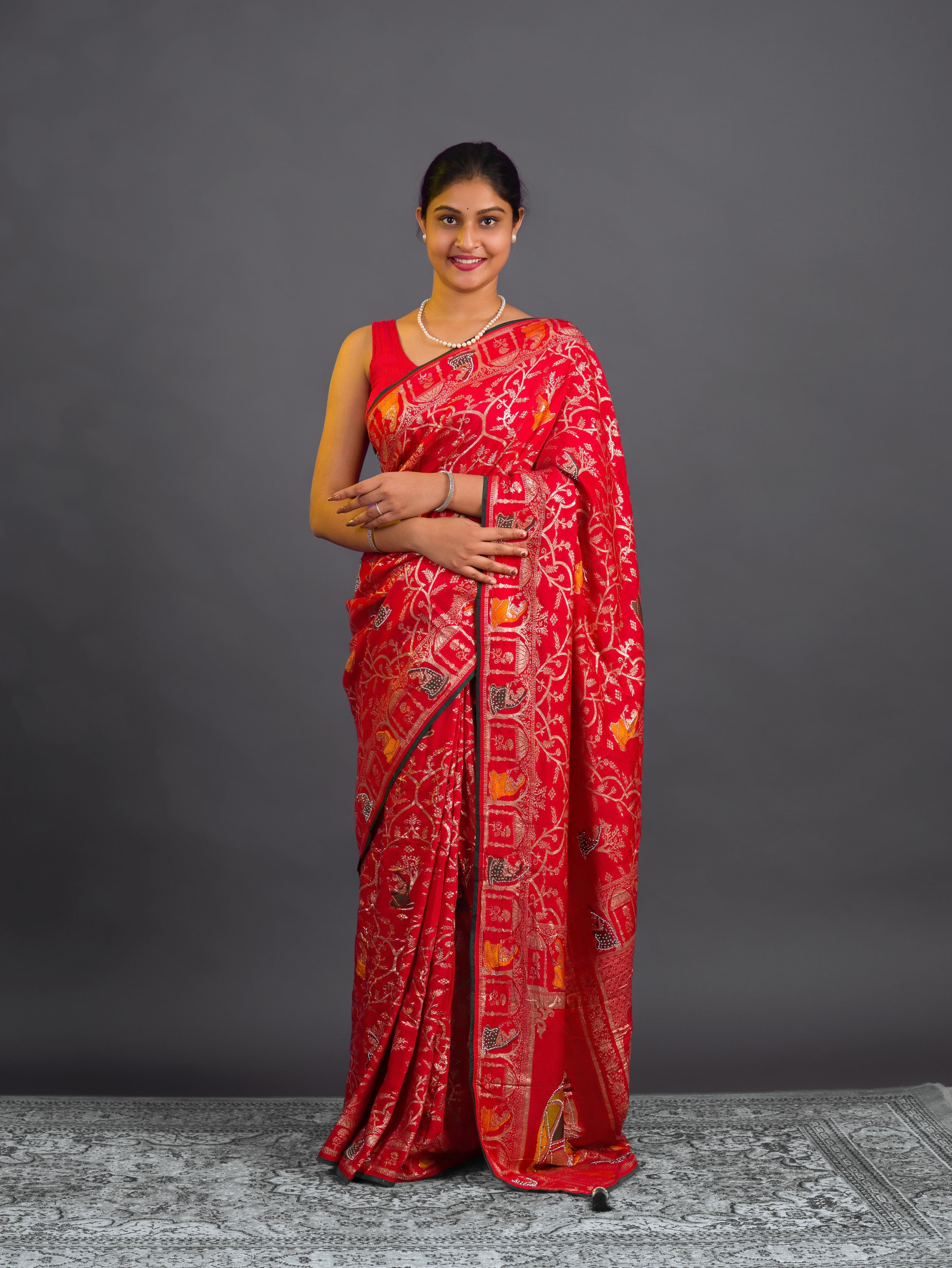Tanmira New Exclusive Banarasi Work Dola Silk Saree Collection PDM