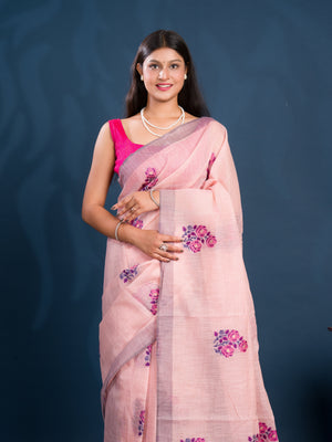 By Kanchi Linen South Indian Saree