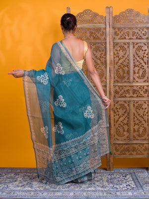 By Bandhani Saree With Casual Wear