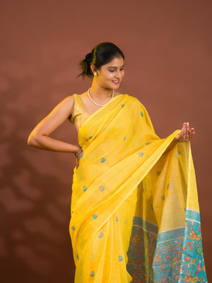 By Kalamkari Saree With Casual/ Festive Wear