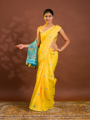By Kalamkari Saree With Casual/ Festive Wear