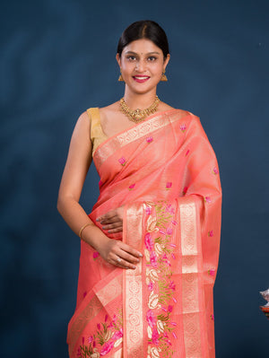 By Mahajani Saree With Festive Wear