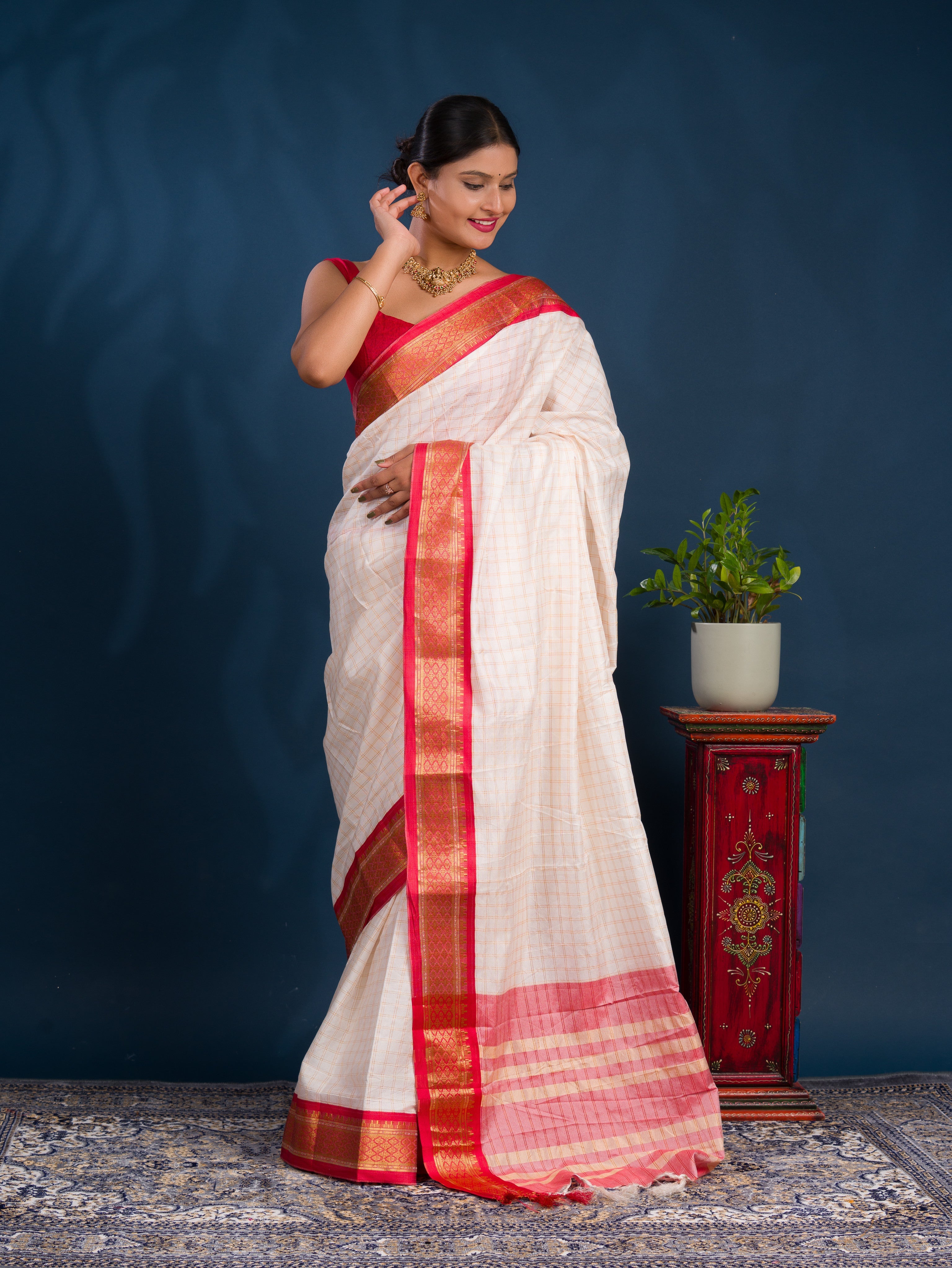 By Traditional Banarsi Saree With Casual Wear