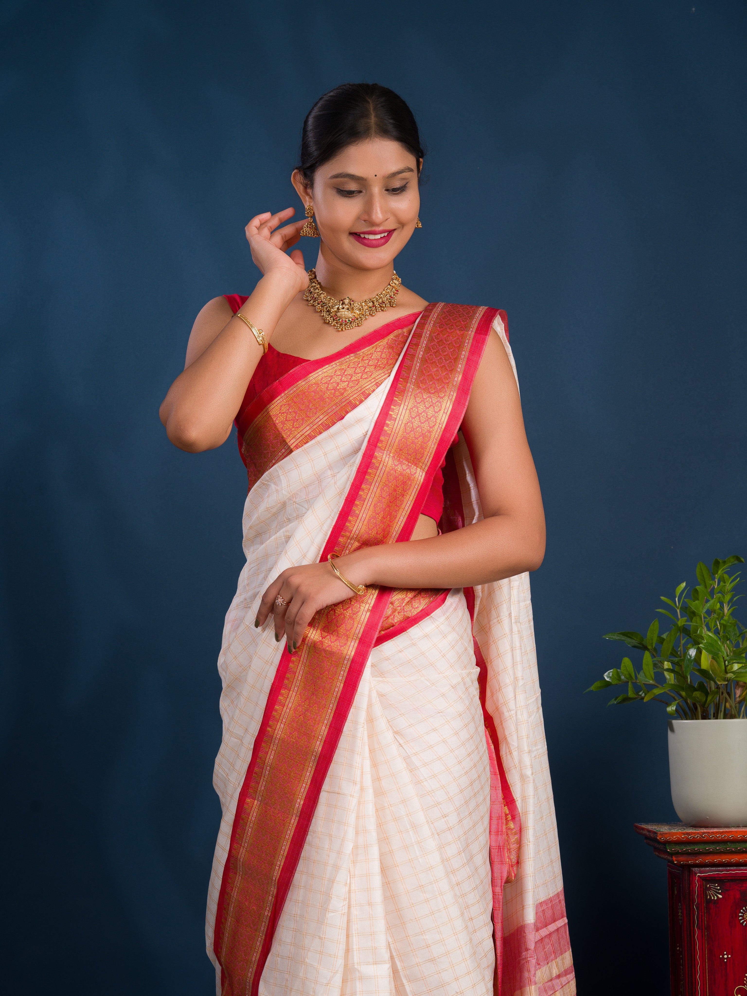 By Traditional Banarsi Saree With Casual Wear