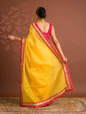 By Banarasi Saree With Festive Wear