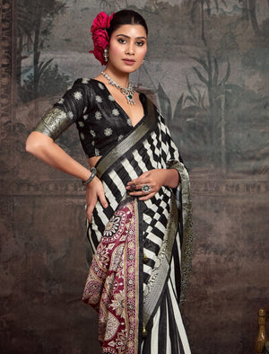 By Ajrakh Saree