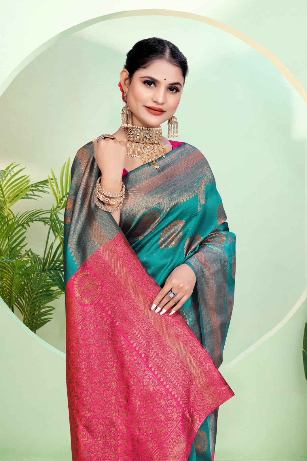 Tanmira New Dola Silk Banarasi Saree for Special Occasion DC