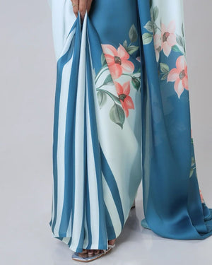 Bollywood Party Wear Saree in Crepe Silk Fabric under 1500