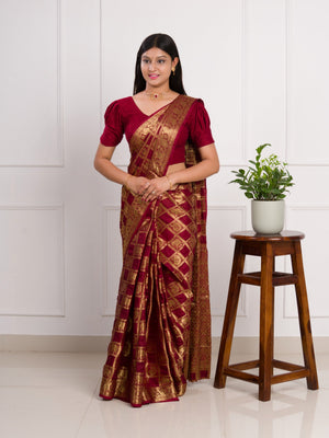 By Banarasi Saree With Festivel Wear