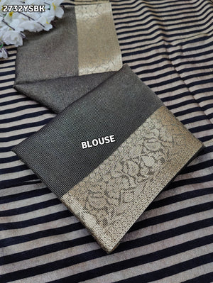 By Banarasi Style With Zari weaving Saree