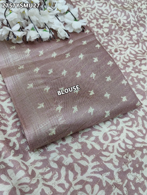By Printed Style With Zari border