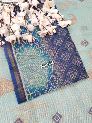 By Bandhani Saree With Casual Wear