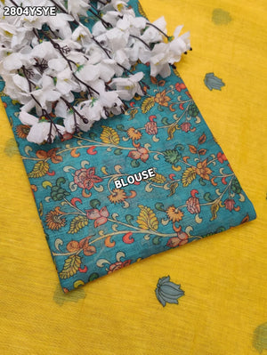 By Kalamkari Saree With Casual/ Festive Wear