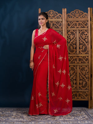 By Traditional Saree
