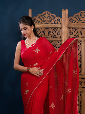 By Traditional Saree
