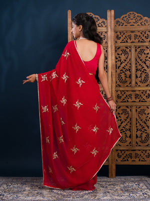 By Traditional Saree