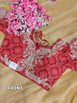 Buy Tissue Silk With Banarasi Style Tanmira