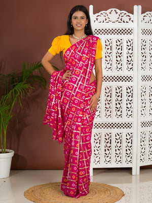 A party wear saree in ani colour