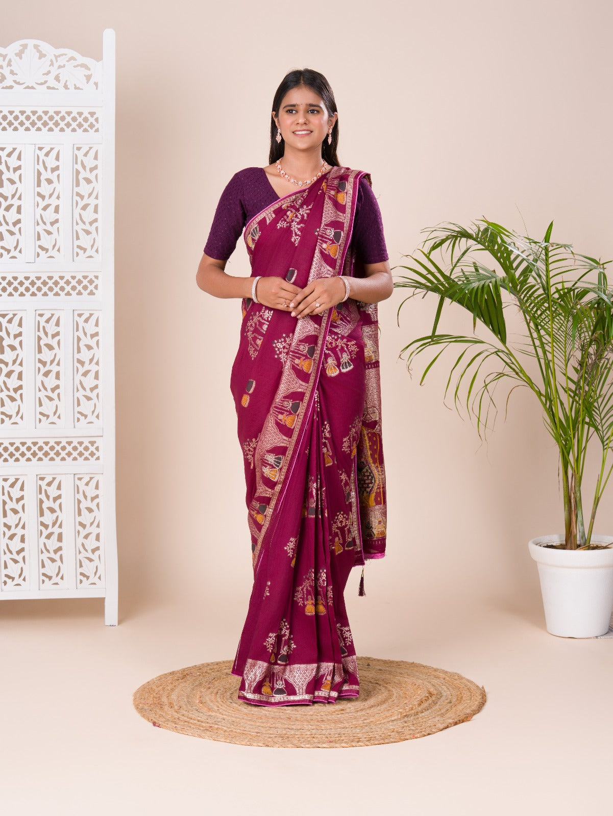 Tanmira New Beautiful Dola silk Karwa Chauth Special With Dimond Work Saree