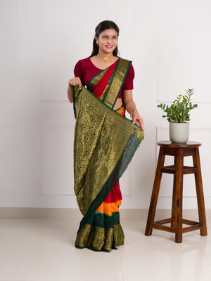 silk Zari weaving Work Saree under 2000