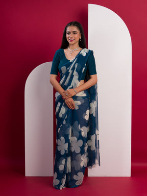 Printed Style saree for casual wear under 1000