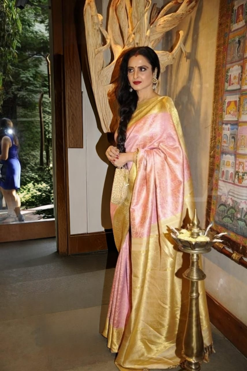 Tissue Silk Banarasi Zari weaving Saree