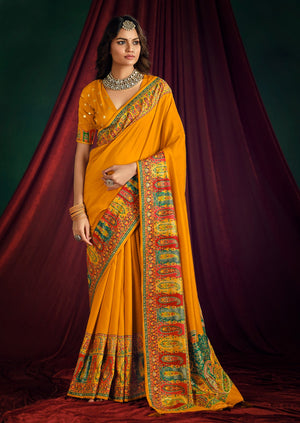 By Position Print Saree