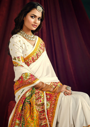 By Position Print Saree