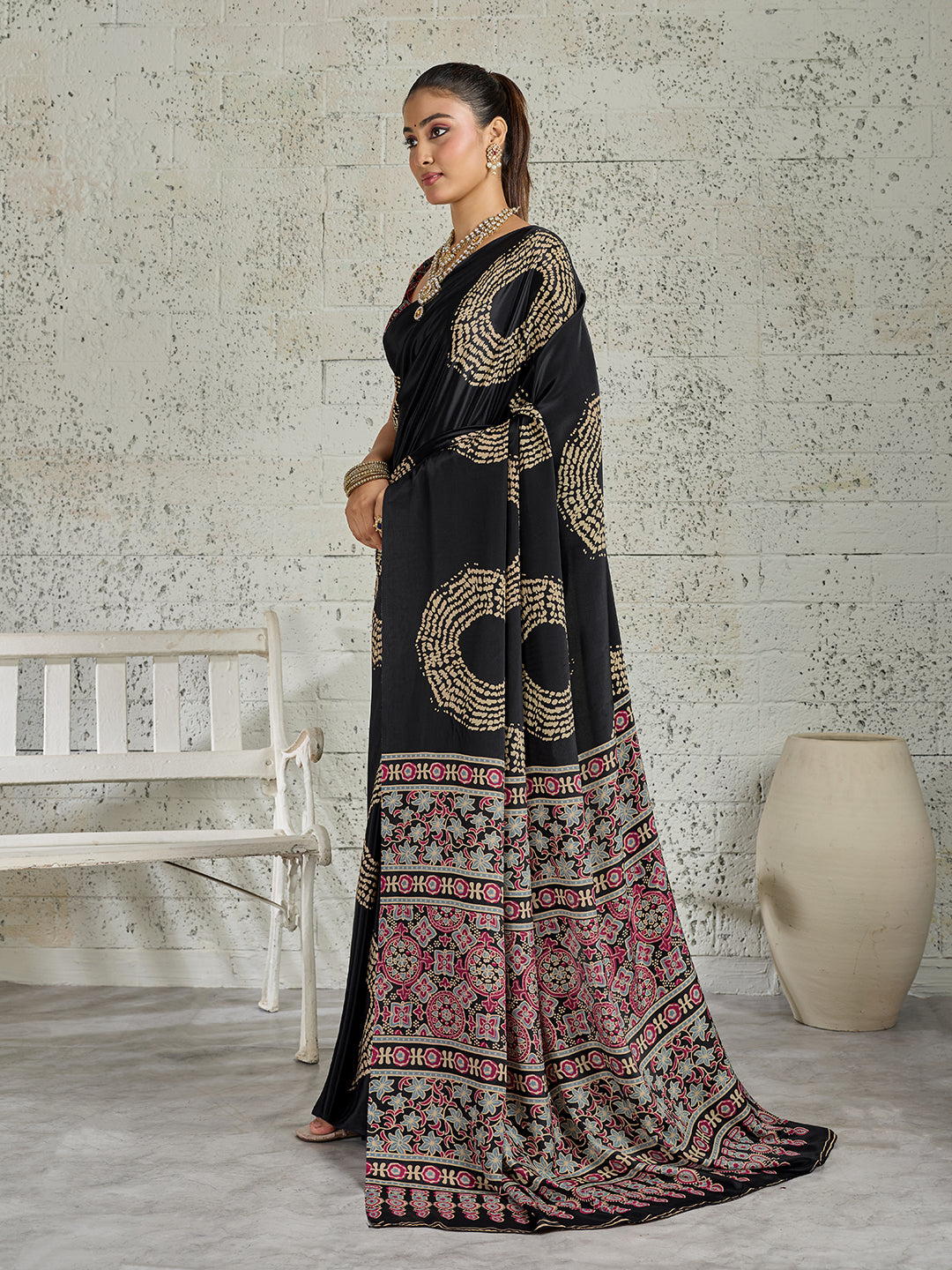 Tanmira  New Soft & Stylish  Kalindi Casual Wear Saree in Crepe Silk Fabric    APL