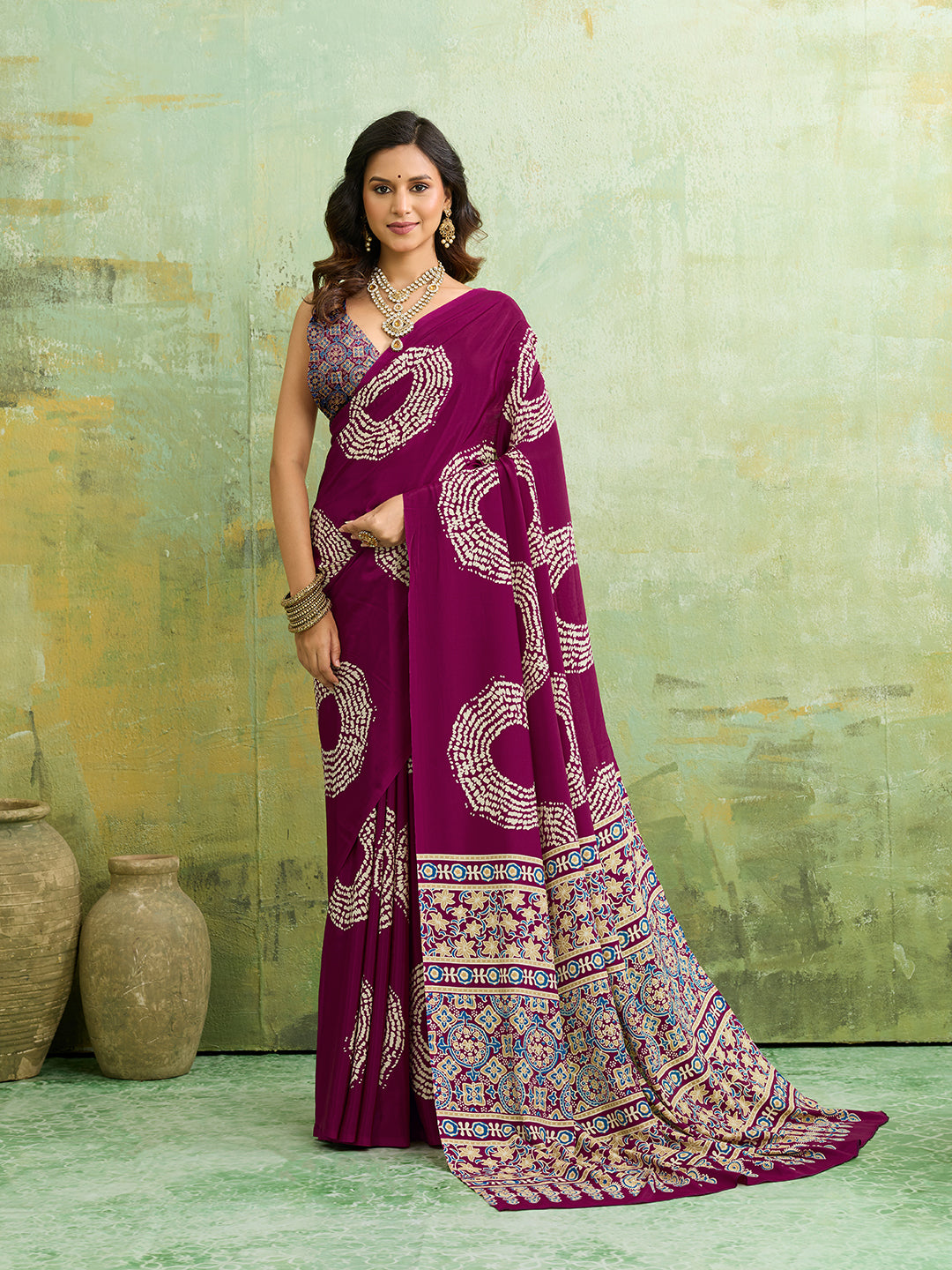 Tanmira  New Graceful Kalindi Crepe Silk Saree Perfect for Daily and Office Wear   APL