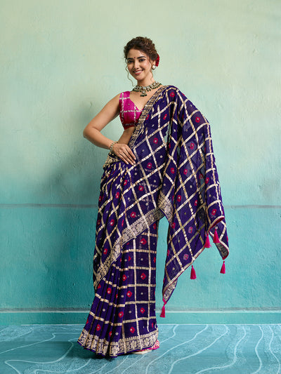 Bandhani Saree