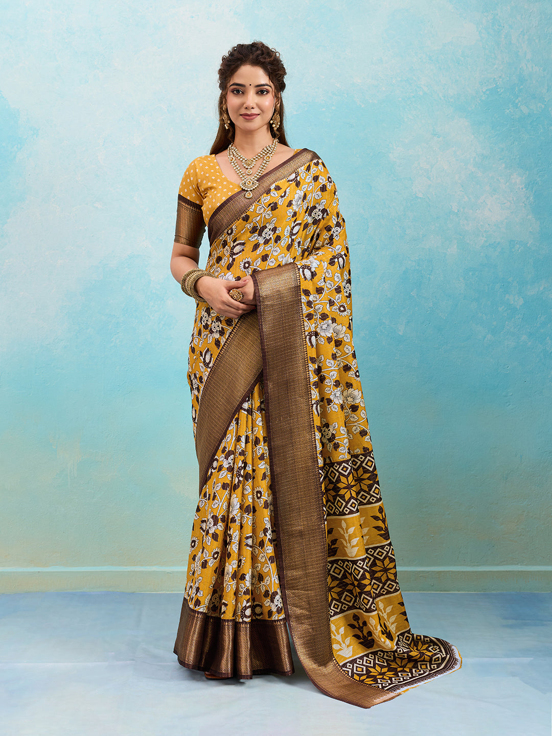 Tanmira  New Stylish Cotton Silk Saree – Daily Wear Comfort  STL