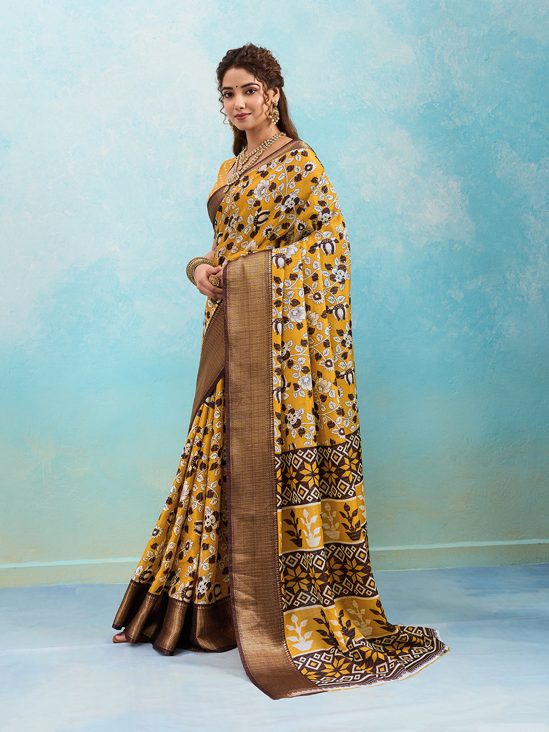 Tanmira  New Stylish Cotton Silk Saree – Daily Wear Comfort  STL